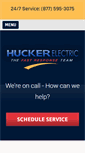 Mobile Screenshot of huckerelectric.com